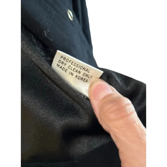 St. John by Marie Gray Button-Down Black Sport shacket sueded Size S - Picture 7 of 10